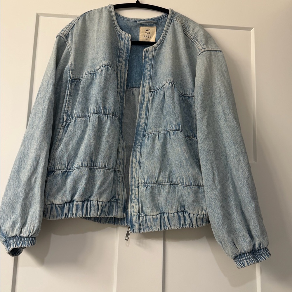 We The Free Layla Denim Jacket - Picture 9 of 16